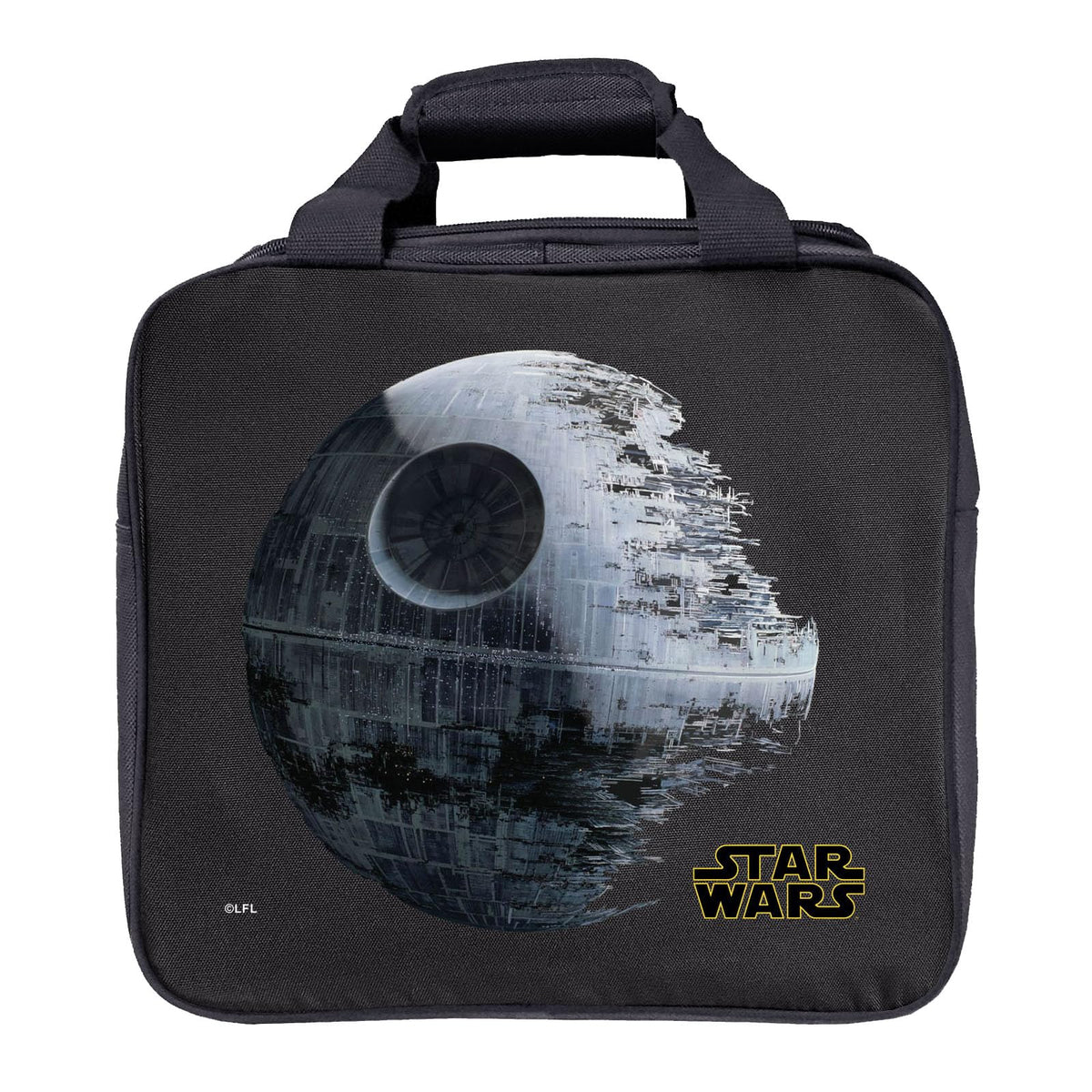 KR Strikeforce Star Wars Bowling Ball Tote Bag with Inside Shoe Storage and Side Accessory Pocket (Death Star) - view 1
