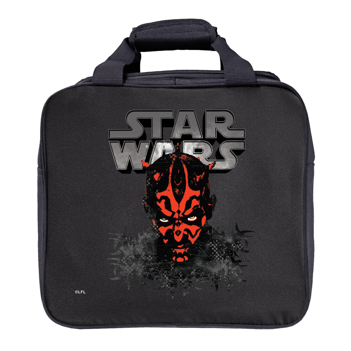 KR Strikeforce Star Wars Bowling Ball Tote Bag with Inside Shoe Storage and Side Accessory Pocket (Darth Maul) - view 1