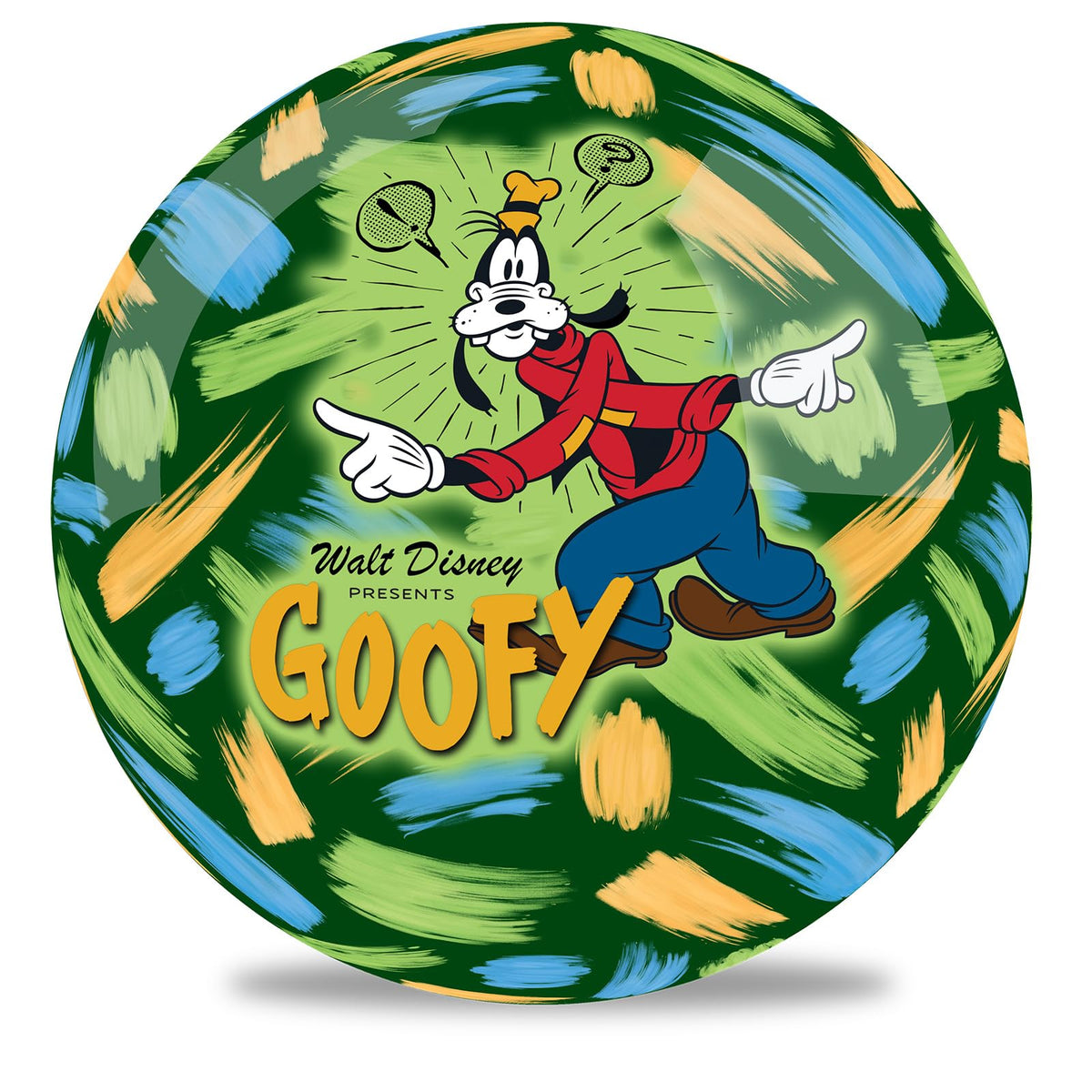 KR Strikeforce Disney Goofy Undrilled Bowling Ball (6, Pounds) - view 1