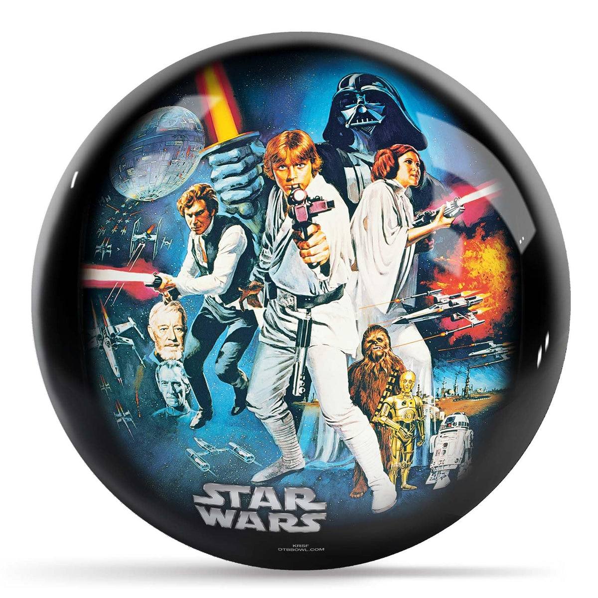 KR Strikeforce Star Wars Characters Undrilled Bowling Ball (6, Pounds) - view 1