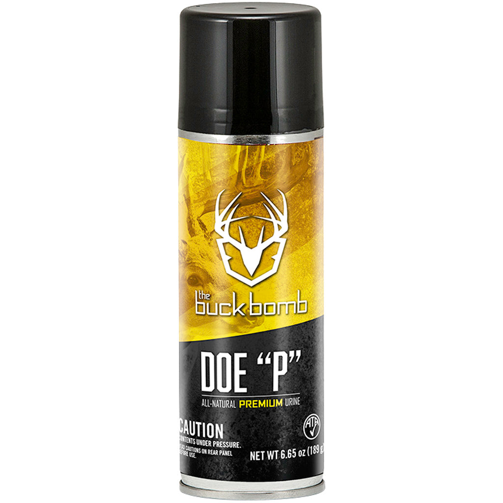 Buck Bomb Aerosol Doe P - Front View