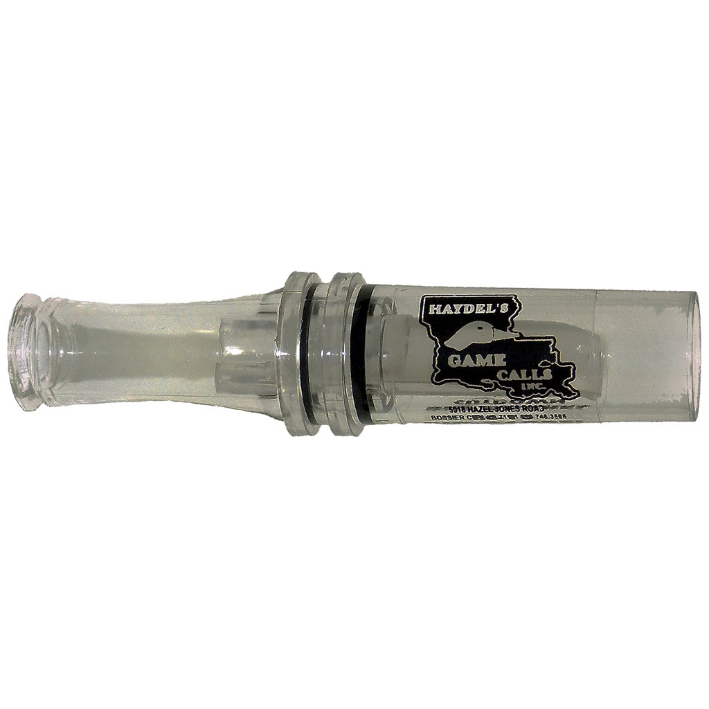 Haydel Game Calls Haydels Big Barreled Cut Down Mallard Call - Front View