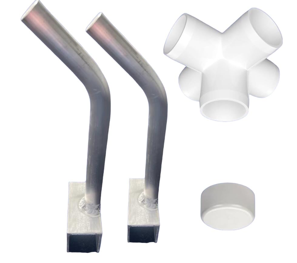 PONTOON BOAT SOLUTIONS, Pontoon Boat Canvas Solution with 6" Rise Extension Kit