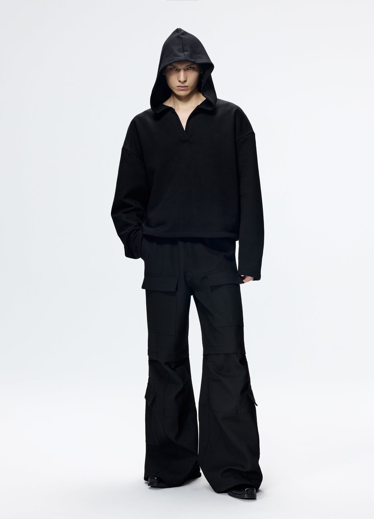 25FW ASSASSIN HOODED CARDIGAN