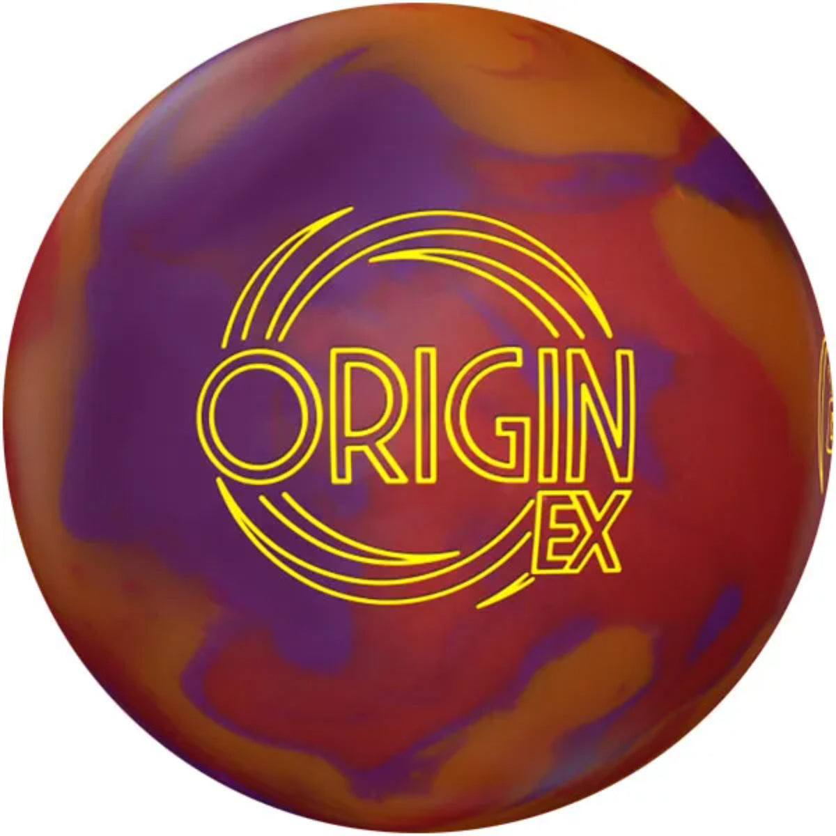 Global Origin Ex Solid Orange Red Plum Bowling Ball