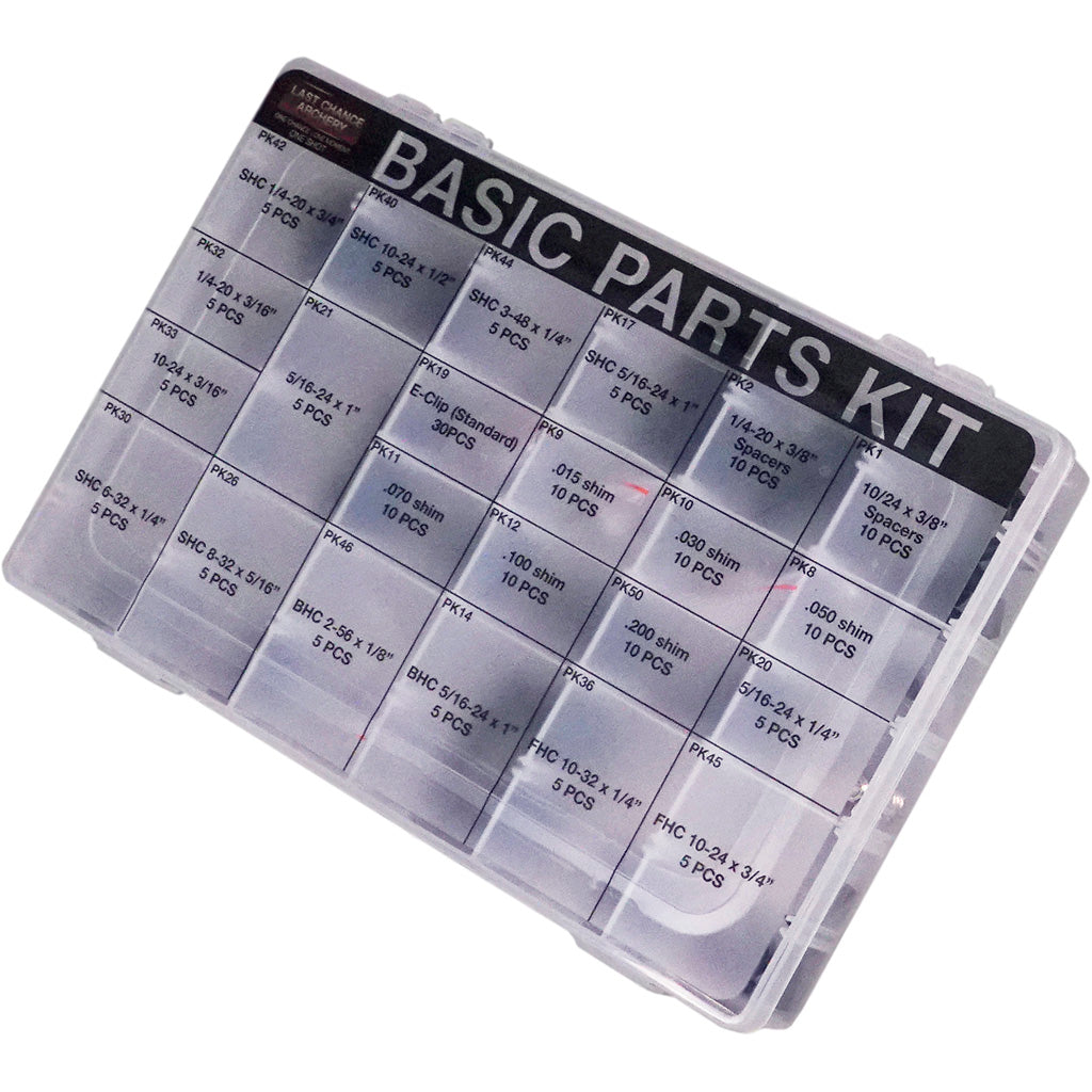 Last Chance Archery Last Chance Basic Parts Kit - Front View