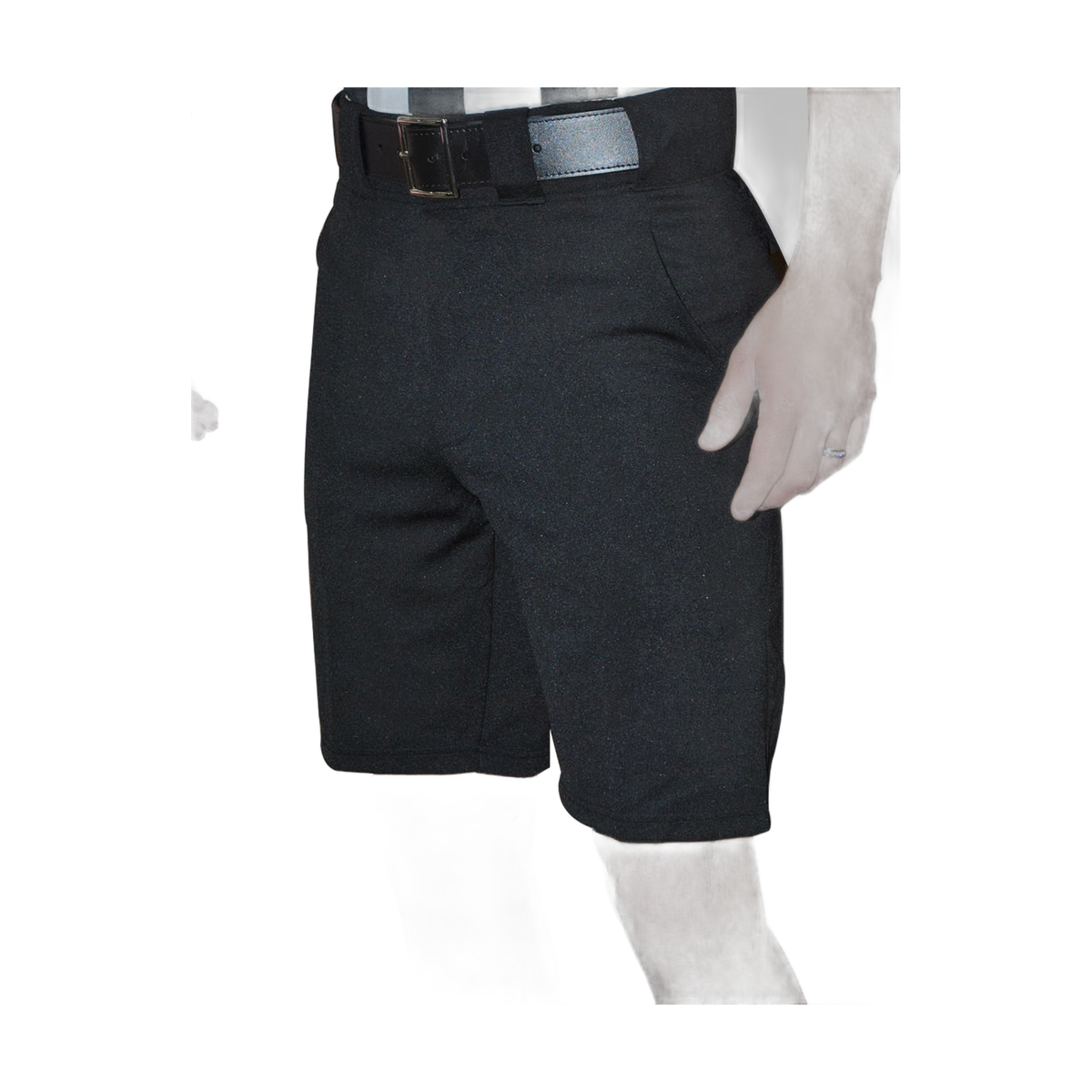 Smitty FBS-170 Football Lacrosse Shorts Solid Black - polyester fabric