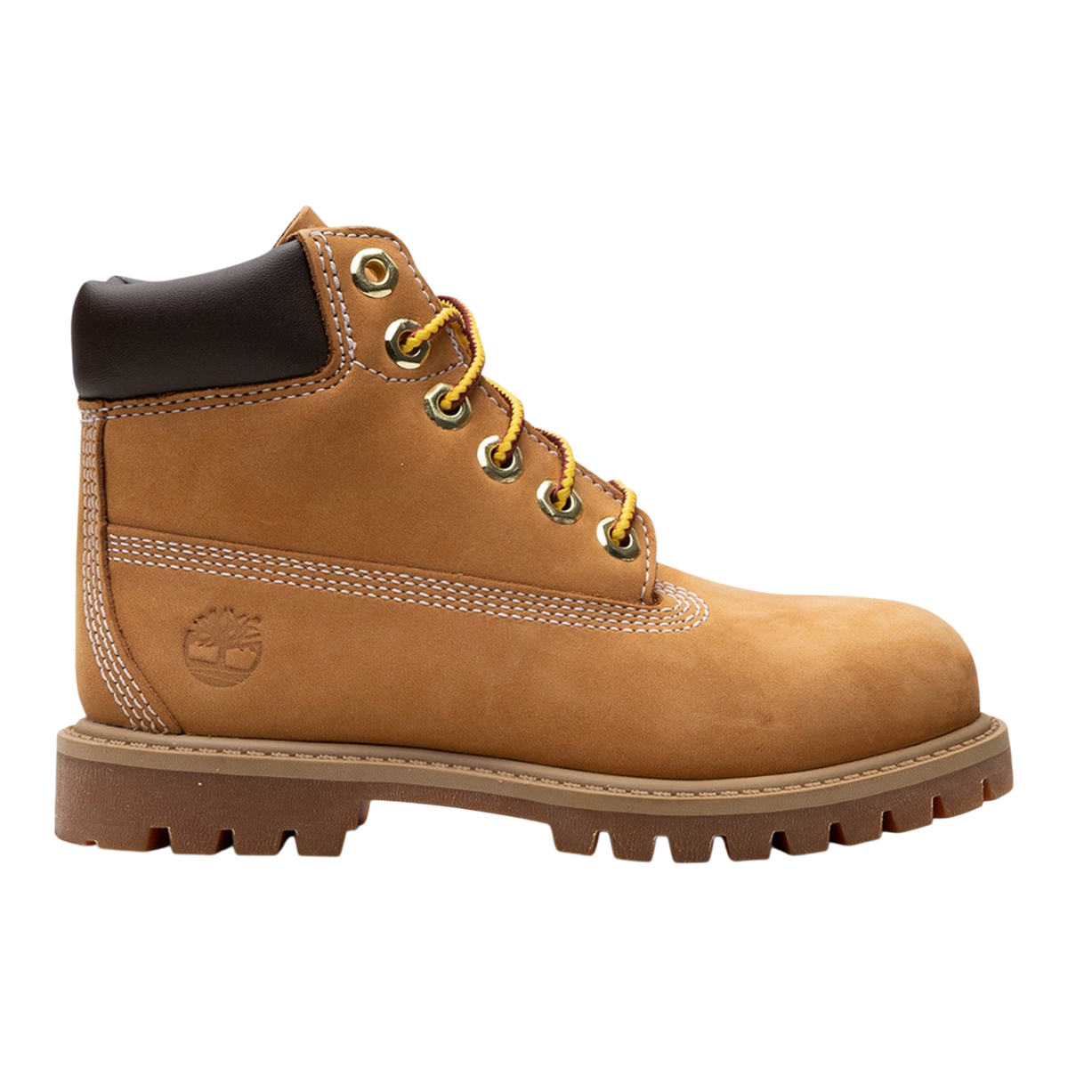 Timberland 6-Inch Premium Waterproof Toddlers' (TD) Boots — Wheat Nubuck