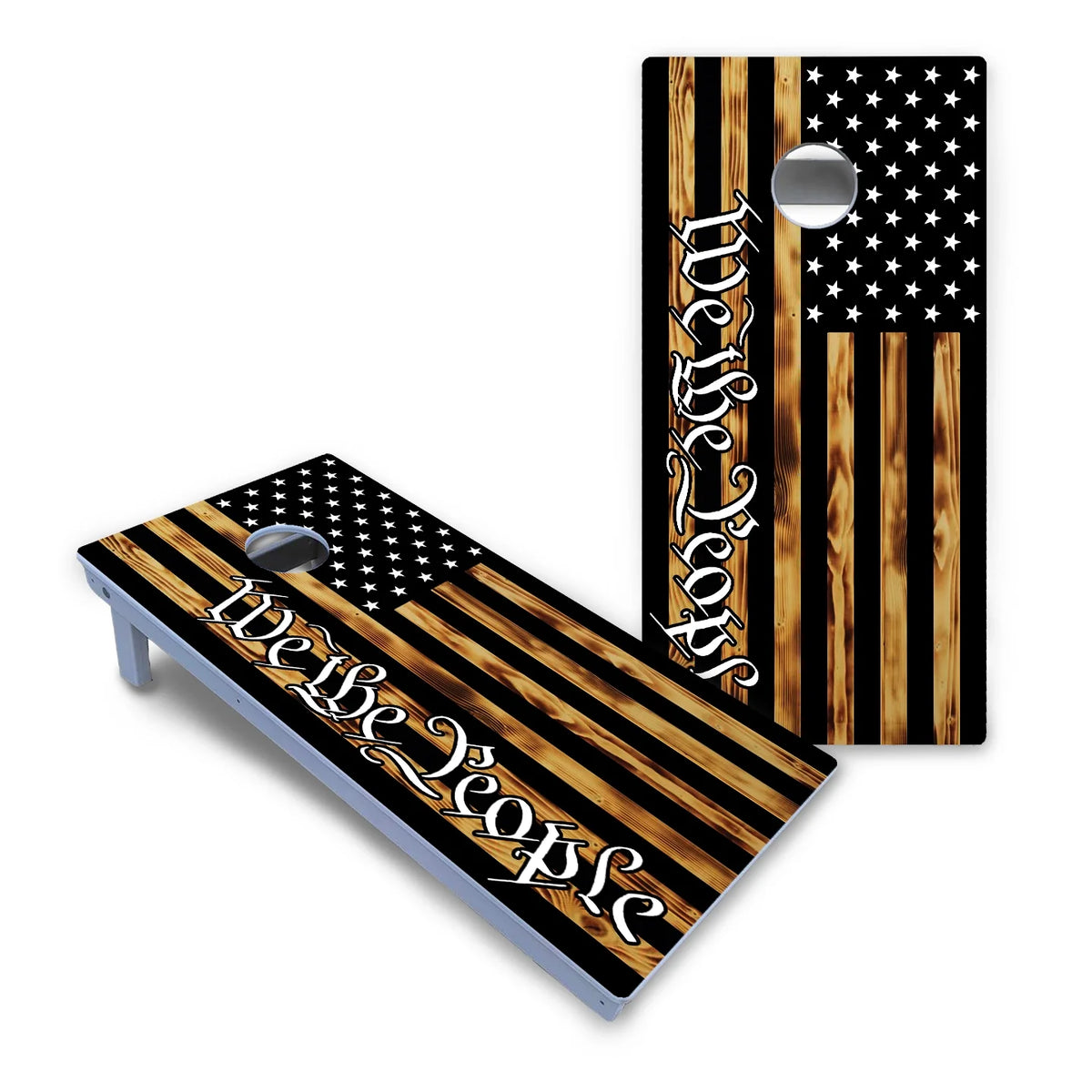 We The People USA Flag Cornhole Boards - All Weather Series