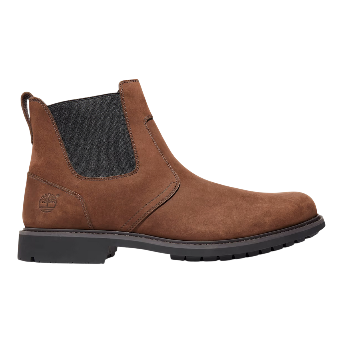 Timberland Stormbucks Waterproof Chelsea Men's Boots — Brown Leather