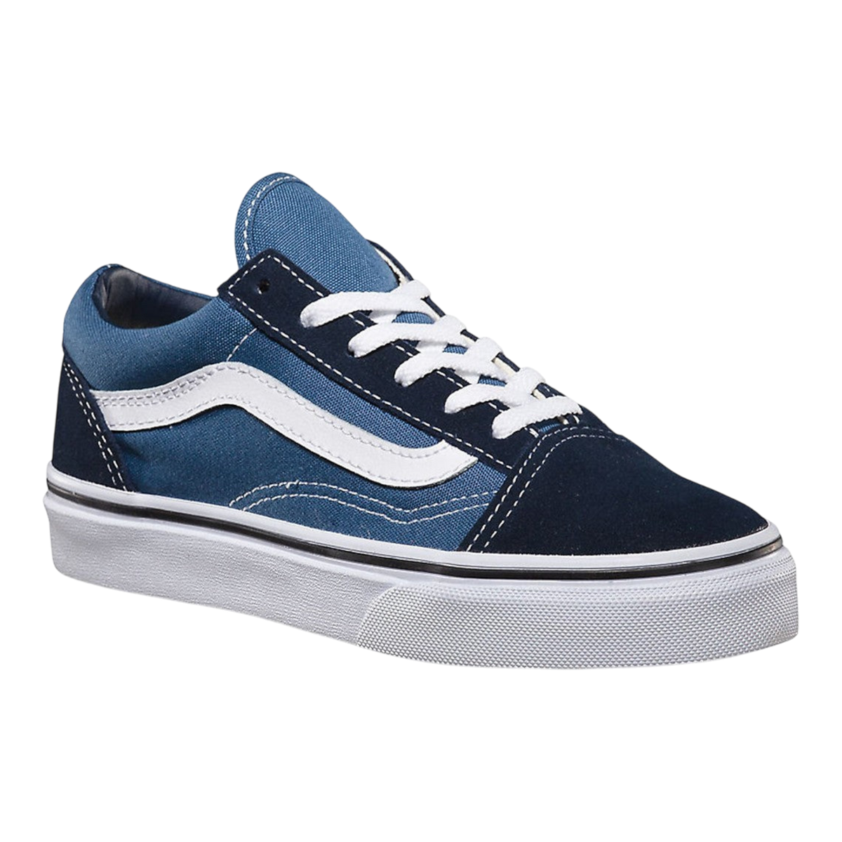 Vans Old Skool Little Kids' (PS) Sneakers — Blue Suede Low-Top