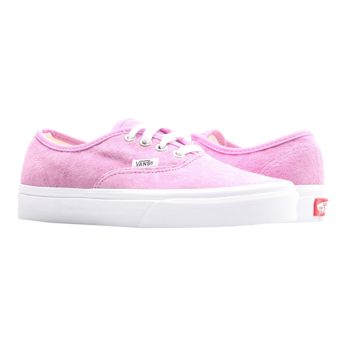 Vans Authentic Men's Sneakers — True White/Violet Canvas Low-Top