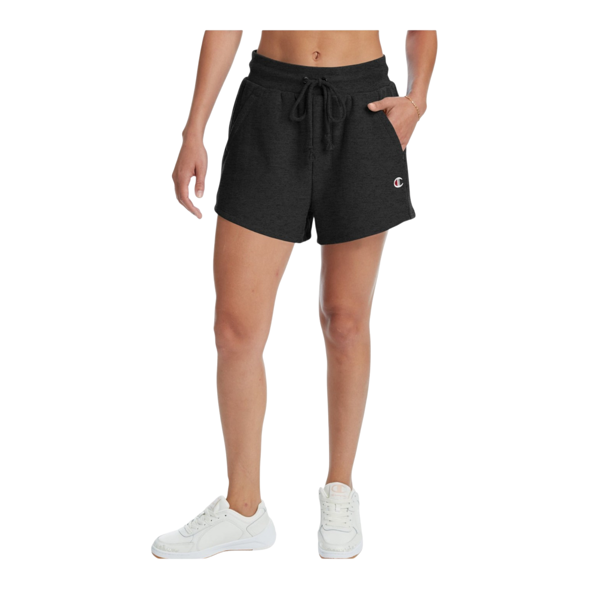 Champion C Life Reverse Weave Women's Shorts — Black