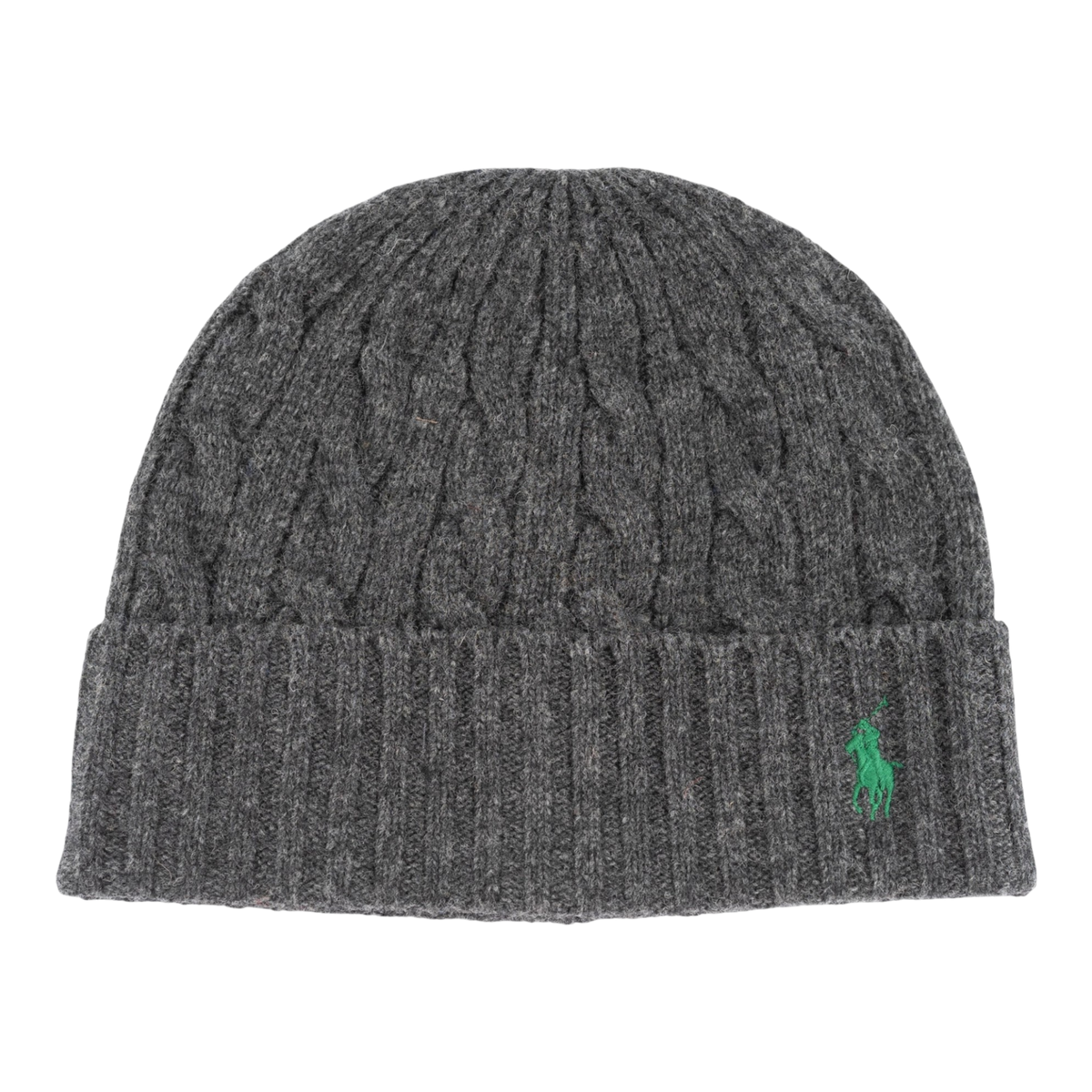 Polo Ralph Lauren Classic Cable Pony Men's Beanie — Charcoal