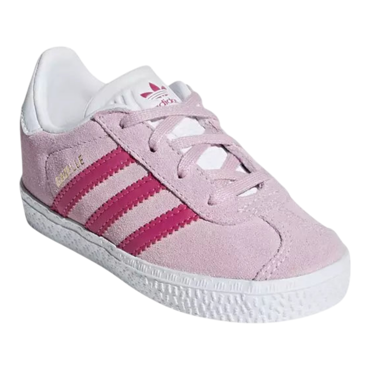 adidas Originals Gazelle I Infants' Sneakers — Pink/White Suede