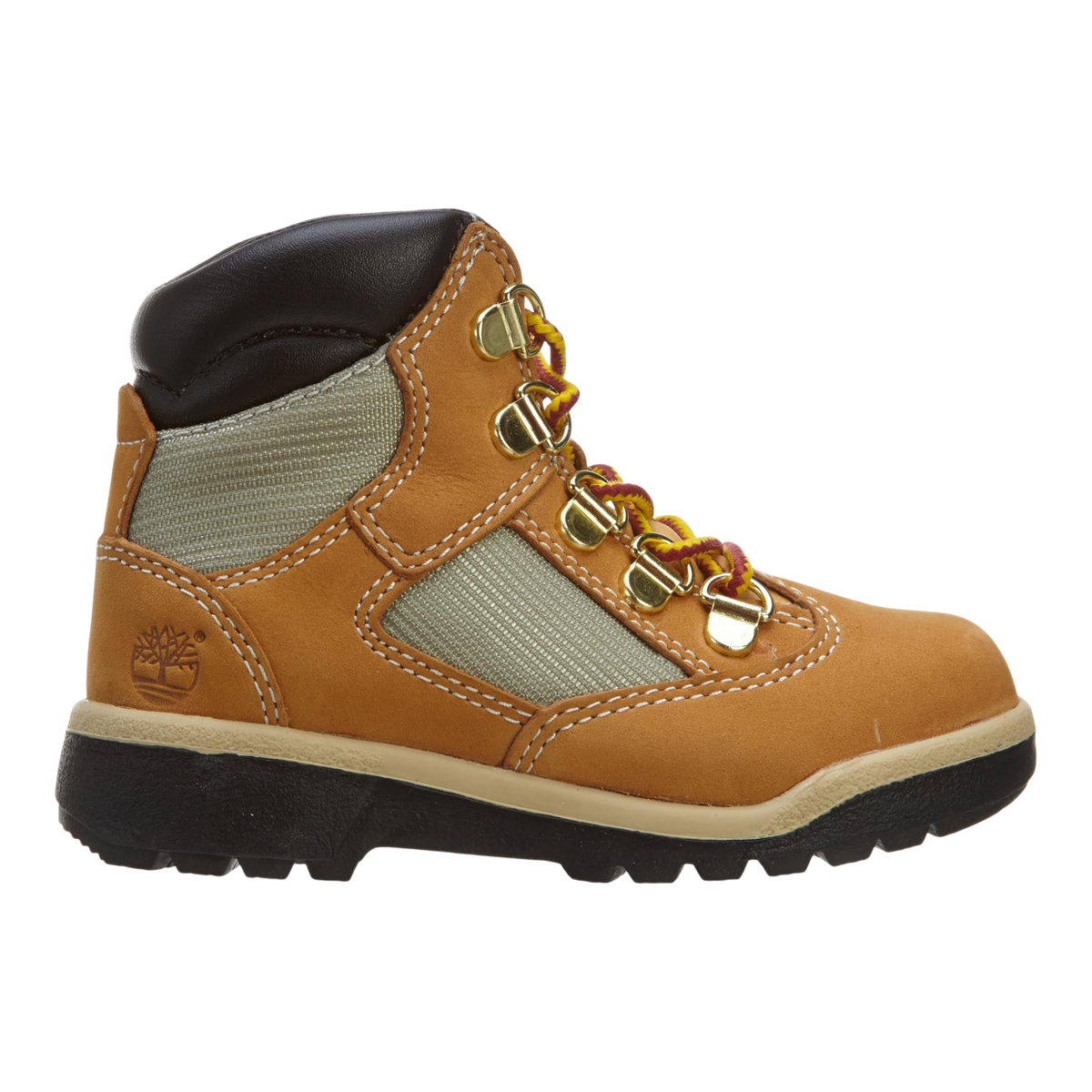 Timberland 6-Inch Field Boot Toddlers' (TD) Boots — Wheat Nubuck