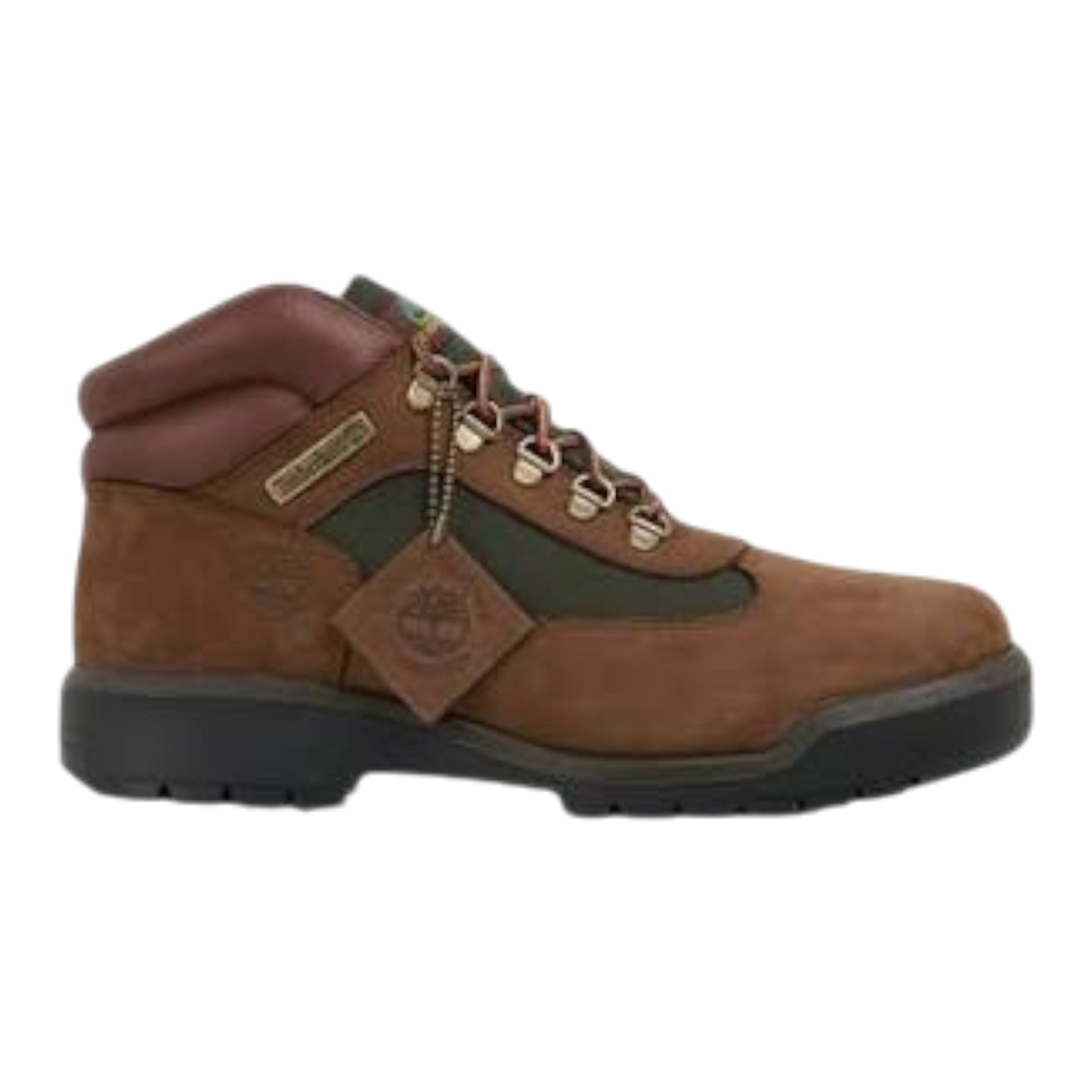 Timberland Keele Ridge Waterproof Men's Hiking Boots — Brown Leather