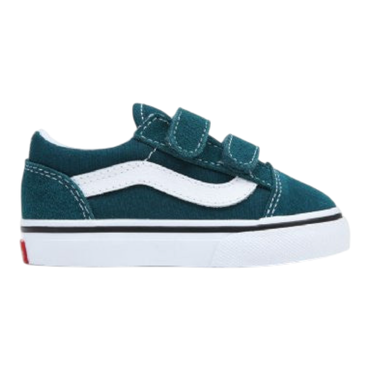 Vans Old Skool V Toddlers' (TD) Sneakers — Color Theory Deep Teal