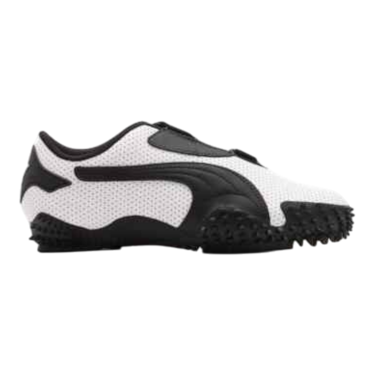 PUMA Mostro Perf Men's Sneakers — White/Black Perforated Low-Top