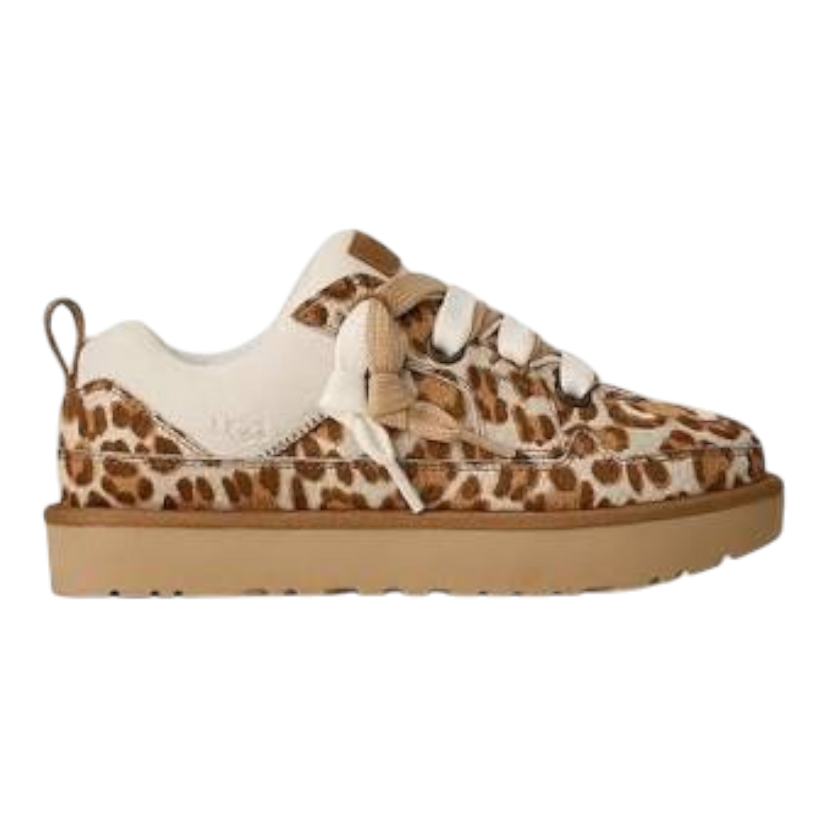 UGG Lowmel Plains Women's Sneakers — Brown/Tan Suede Low-Top