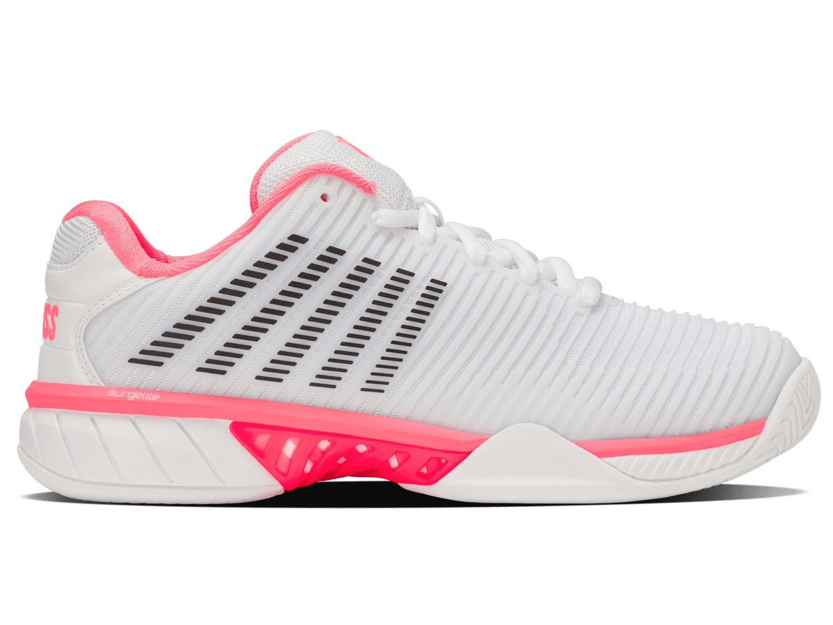 96807-178-W | HYPERCOURT EXPRESS 2-WIDE | WHITE/NEON PASTEL PINK/BLACK