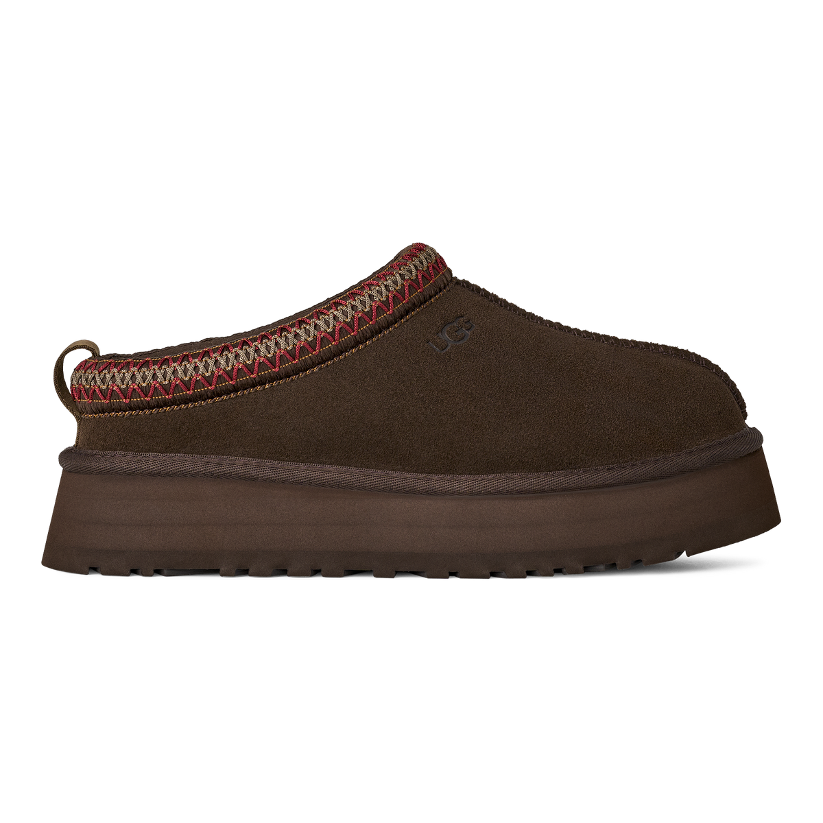 UGG Tazz II Womens Platform Slippers — Dusted Cocoa Suede