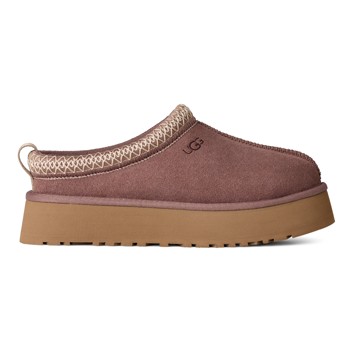 UGG Tazz II Womens Platform Slippers — Portobello Suede