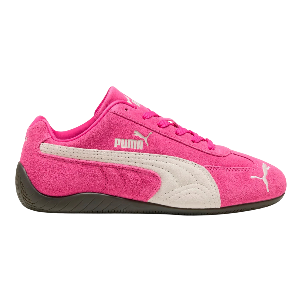 PUMA Speedcat OG Womens Sneakers — Pink Opal/Vapor Gray Suede Low-Top