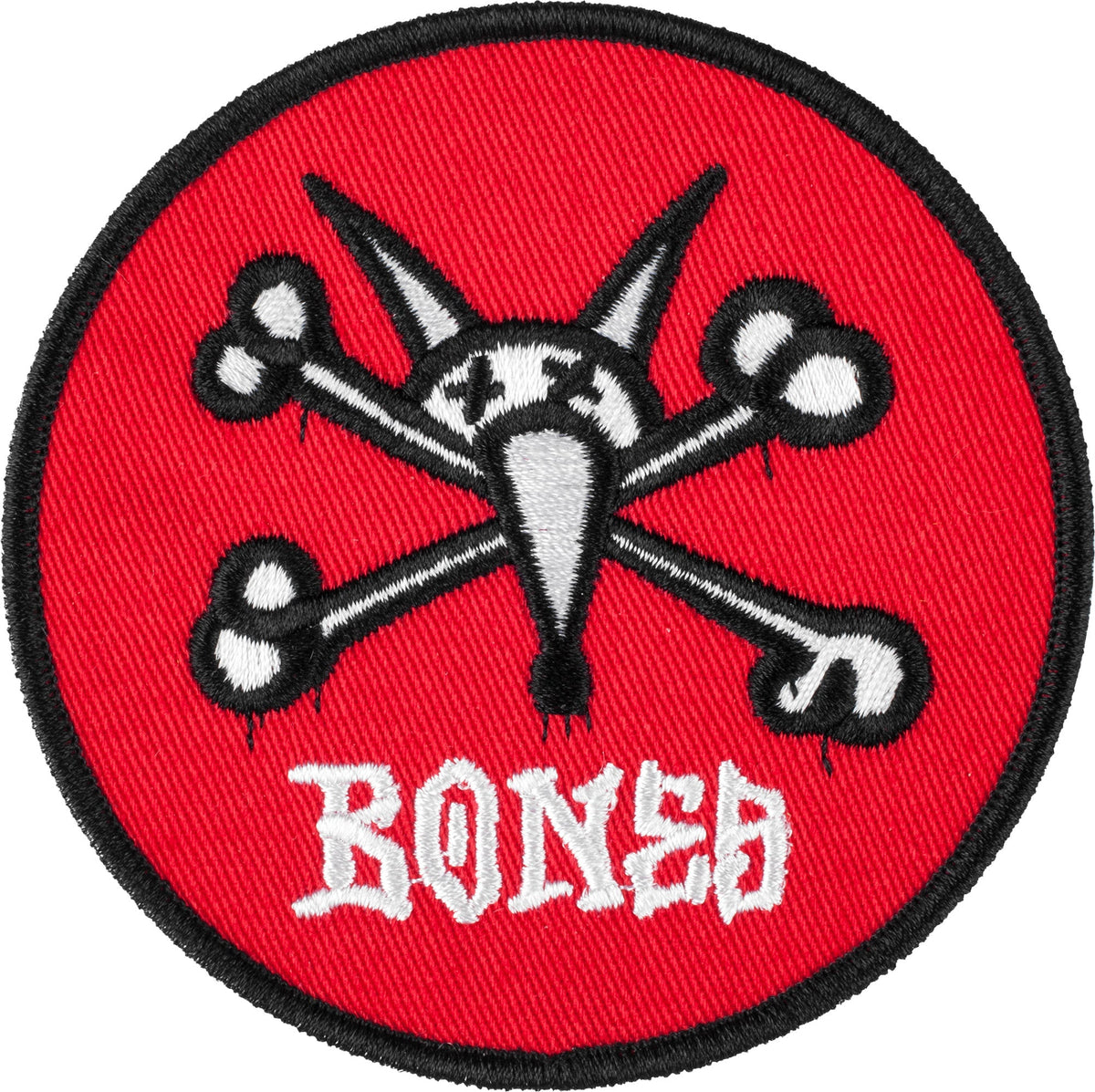 Powell Peralta Vato Rat Patch - 3.5" Red
