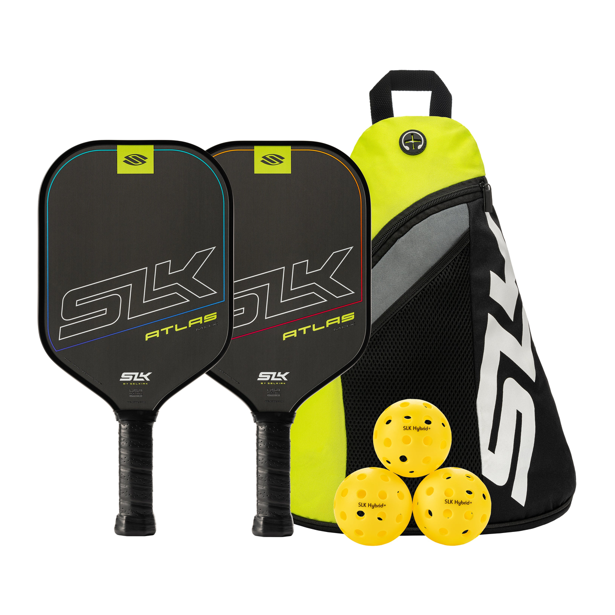 Selkirk SLK Atlas Max Pickleball Bundle - group shot