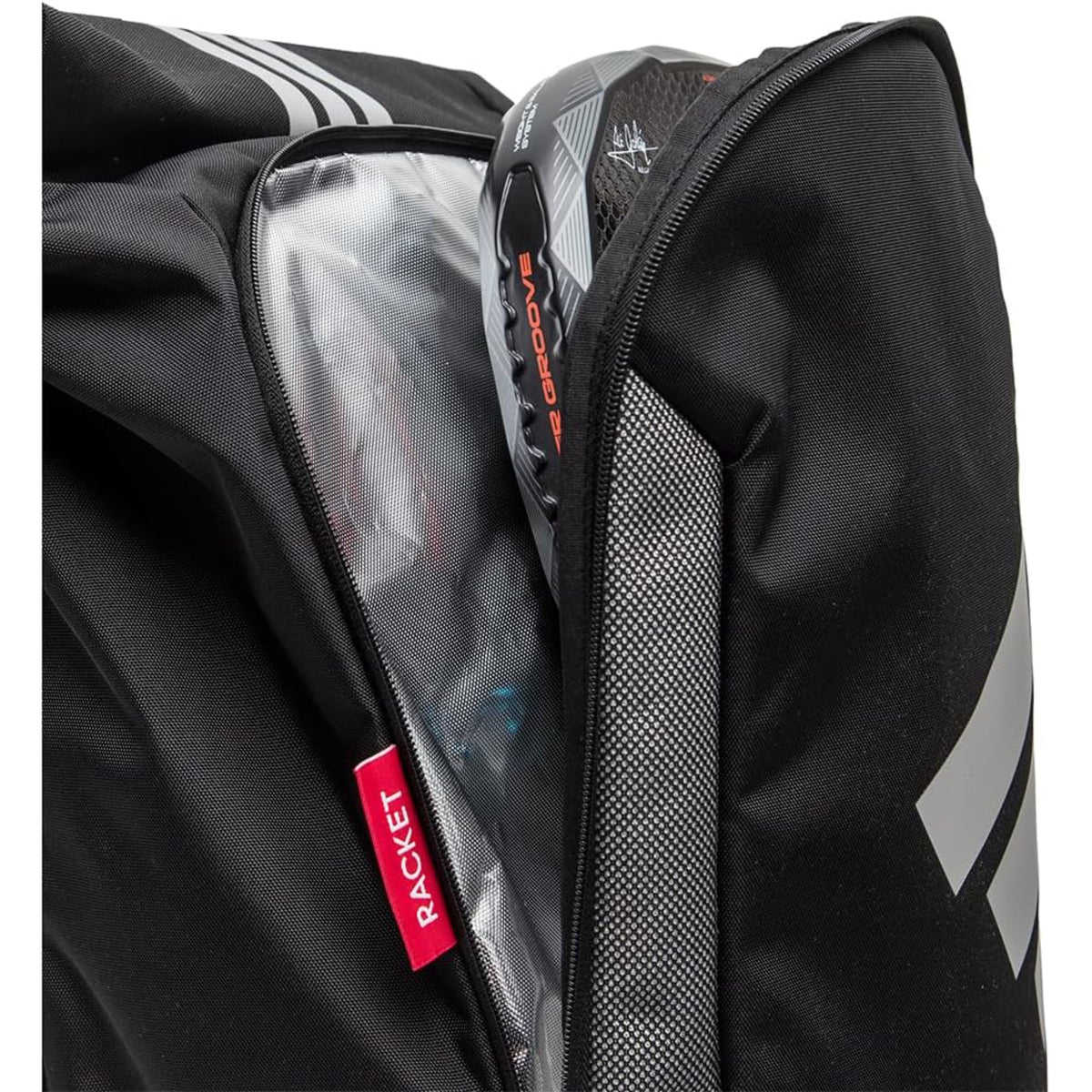 Adidas Multigame Black and Red 3.4 Backpack