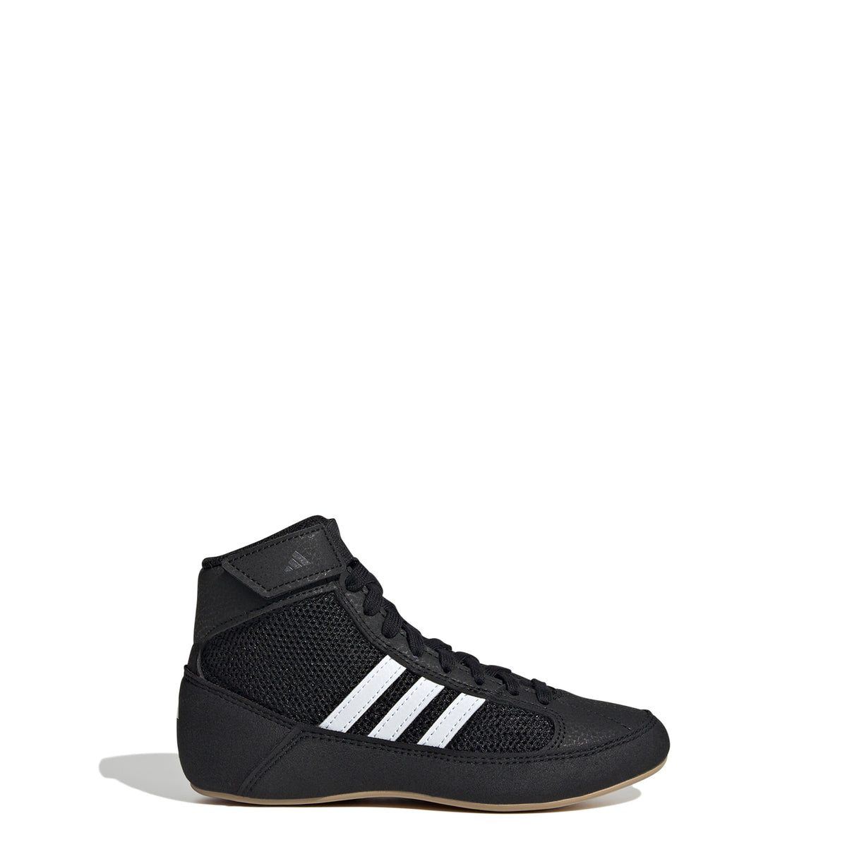 Adidas HVC 2 Youth Black White Gum Wrestling Shoes
