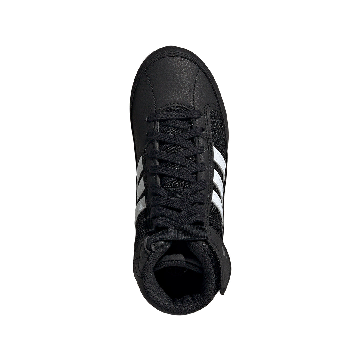 Adidas HVC 2 Youth Black White Gum Wrestling Shoes