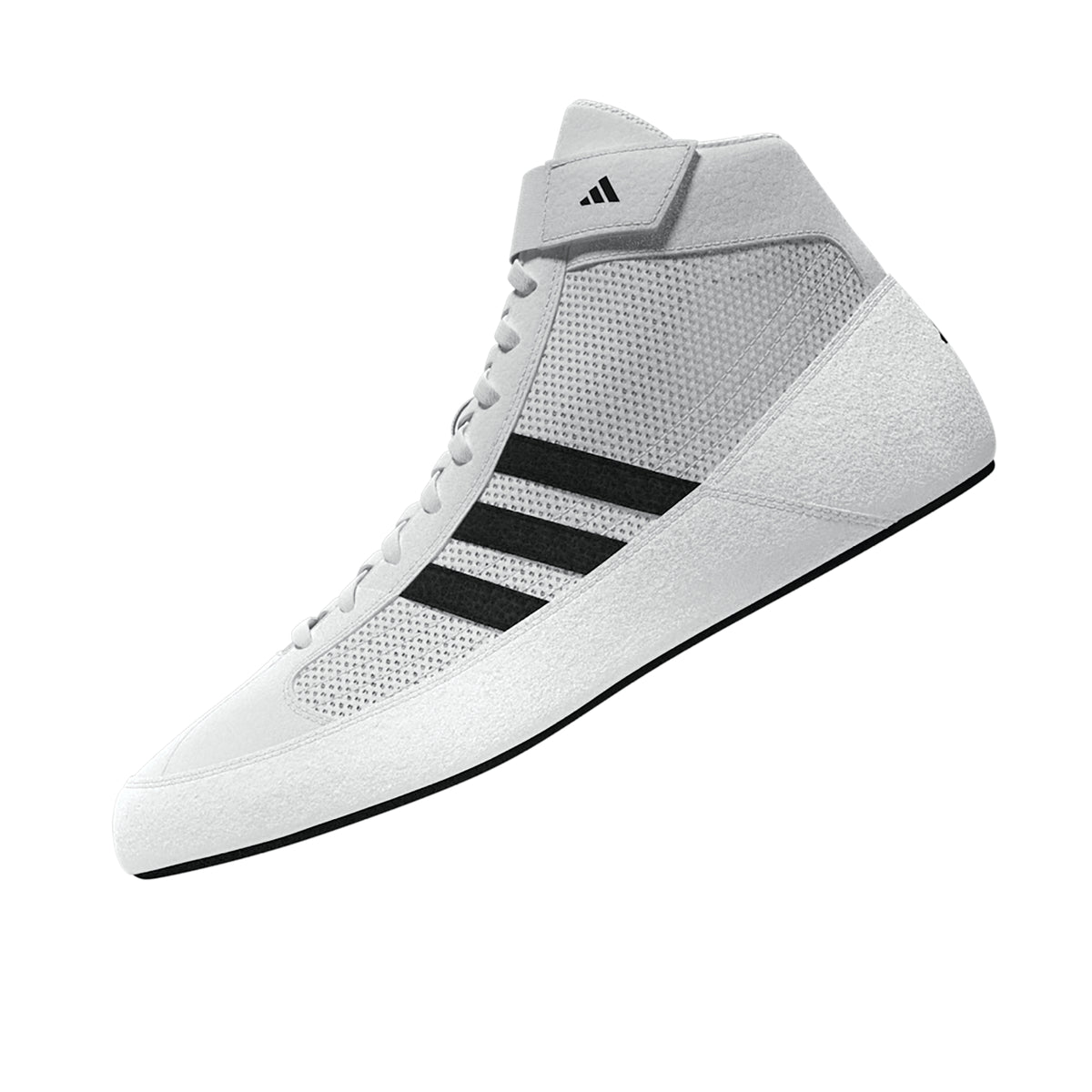 Adidas HVC 2 White Black Wrestling Shoes