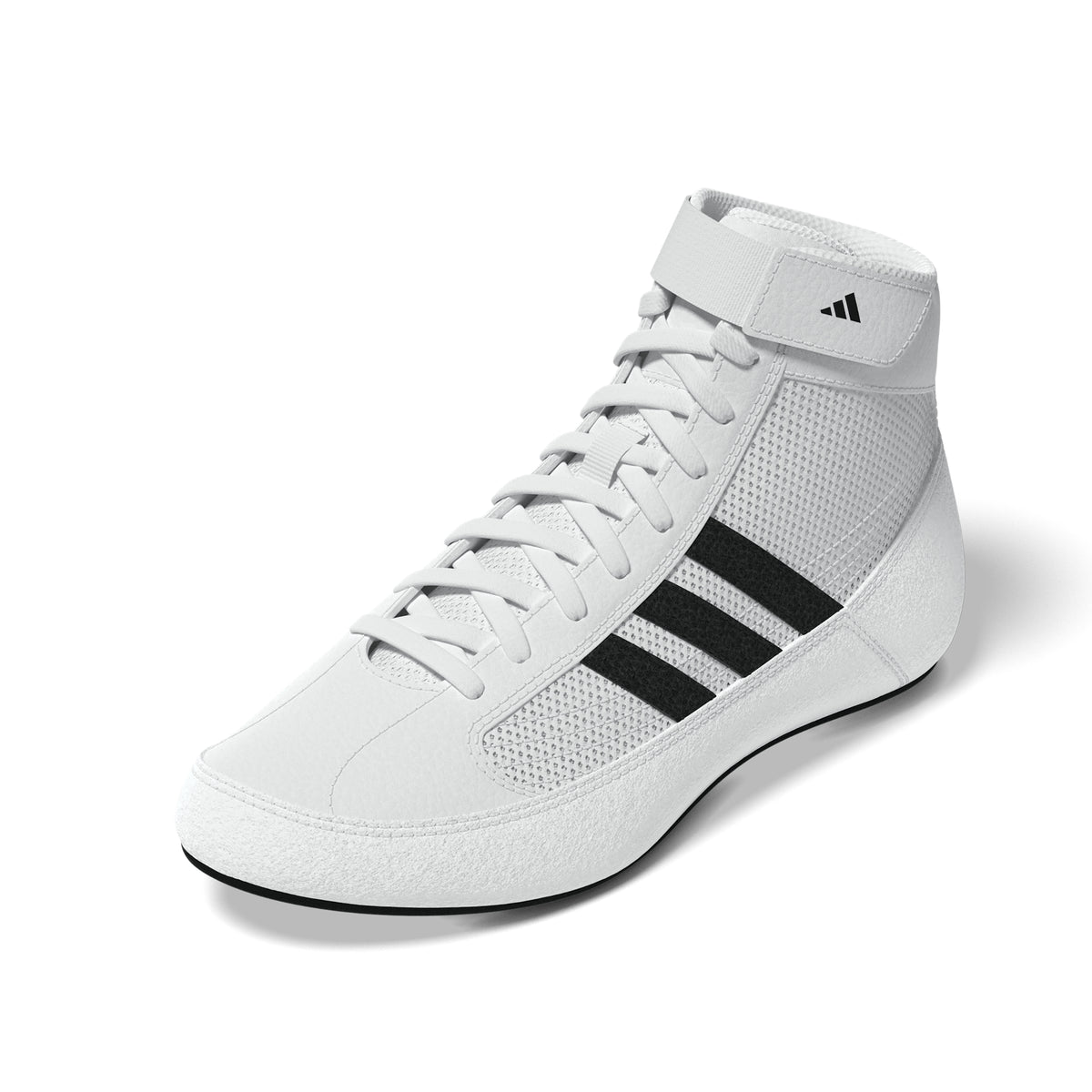 Adidas HVC 2 Youth White Black Wrestling Shoes
