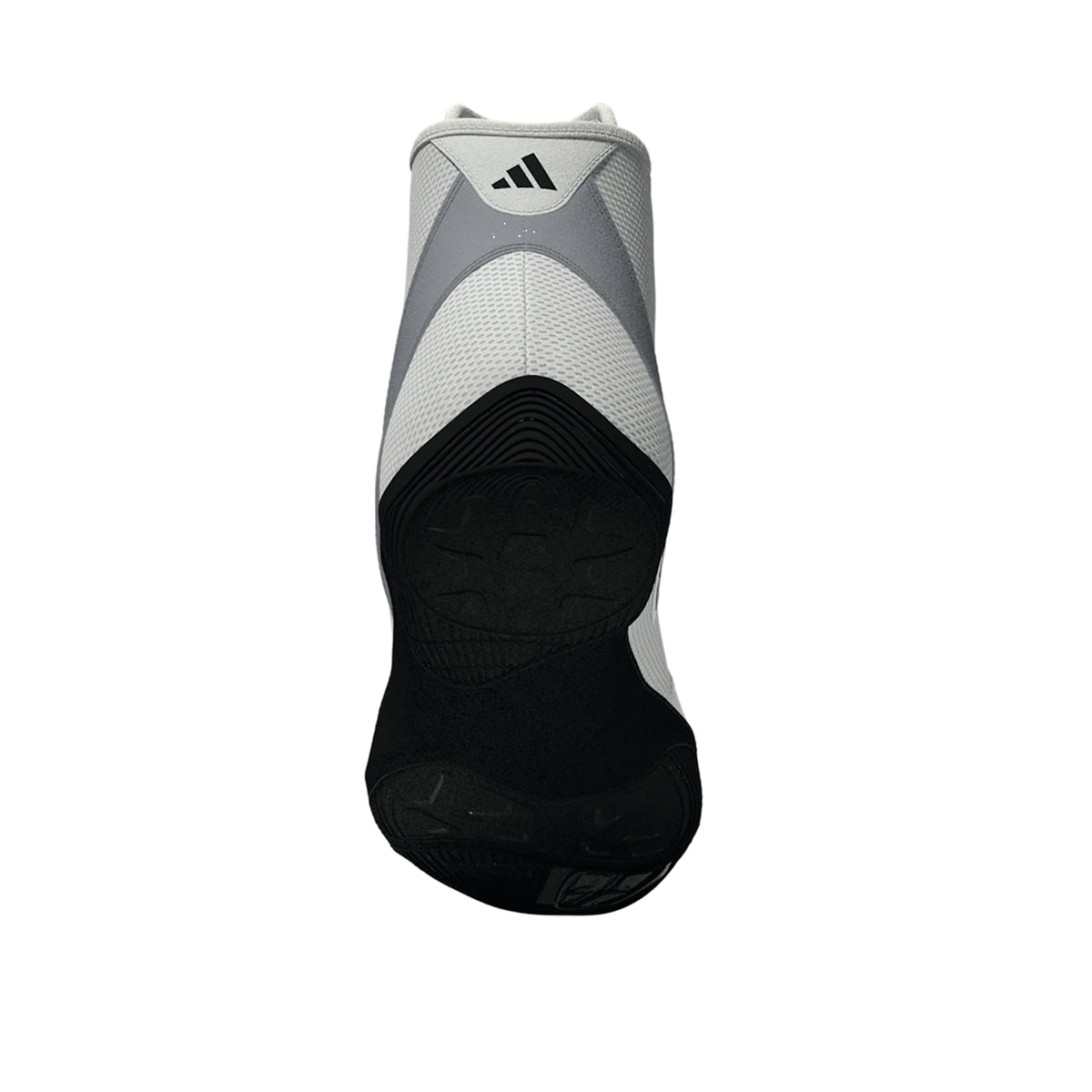 Adidas Adizero White/Silver/Black Wrestling Shoes