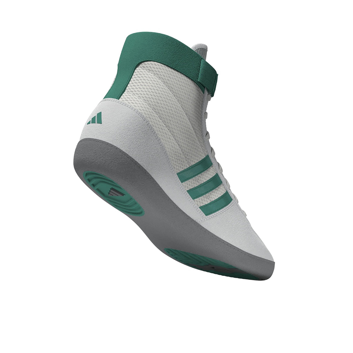 Adidas Combat Speed 4 White Teal Grey Wrestling Shoes