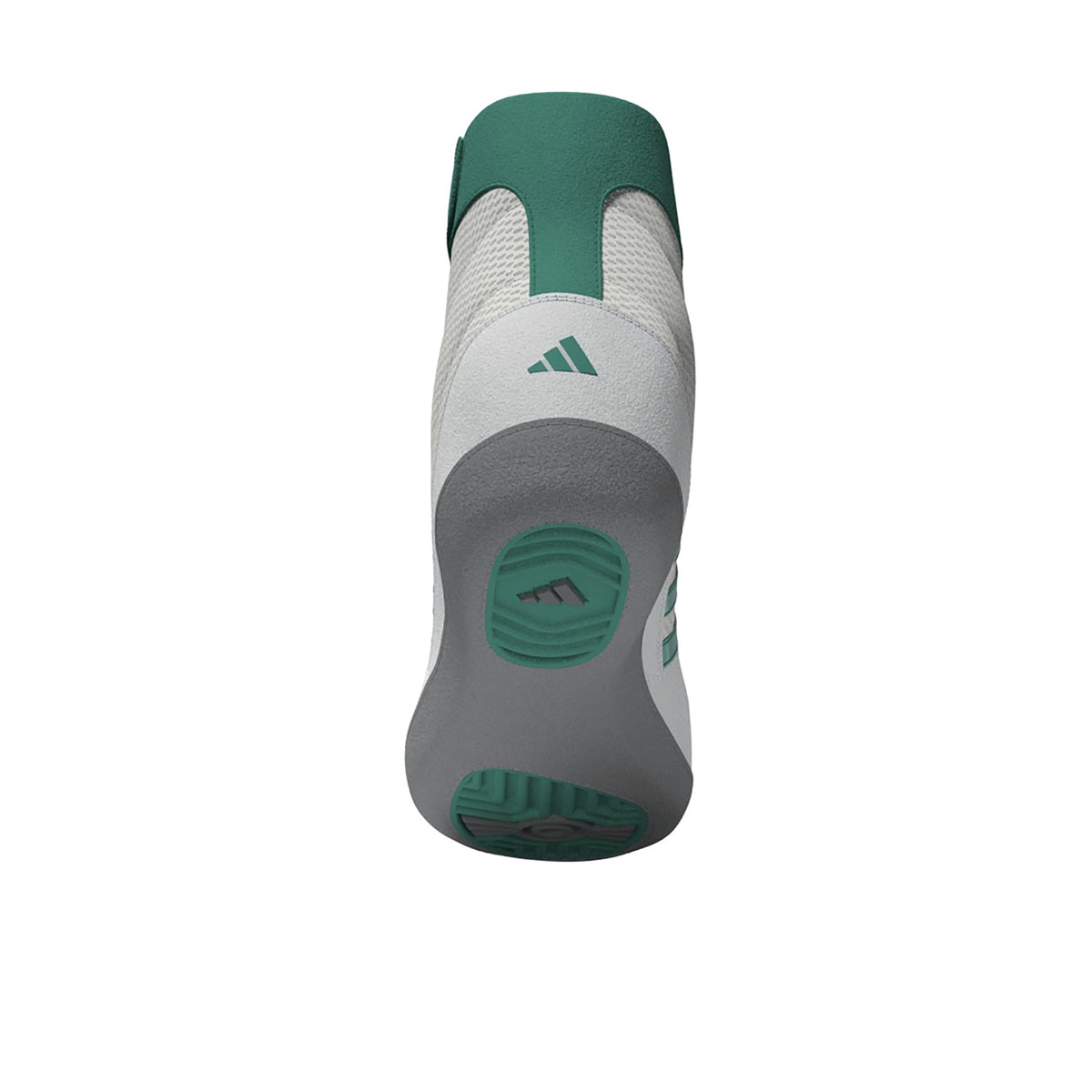 Adidas Combat Speed 4 White Teal Grey Wrestling Shoes