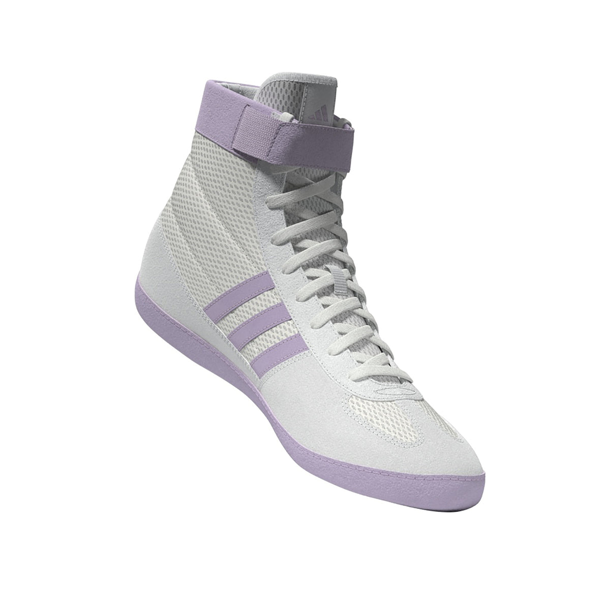 Adidas Combat Speed 4 Women's White/Lavender Wrestling Shoe