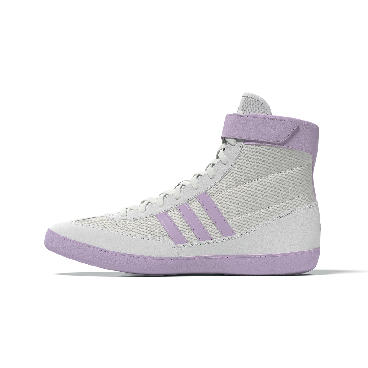 Adidas Combat Speed 4 Women's White/Lavender Wrestling Shoe