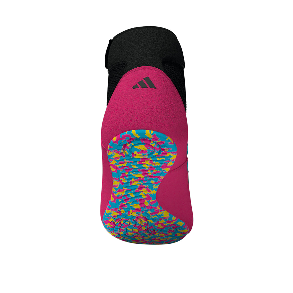 Adidas HVC 2 Youth Black Cyan Pink Wrestling Shoes