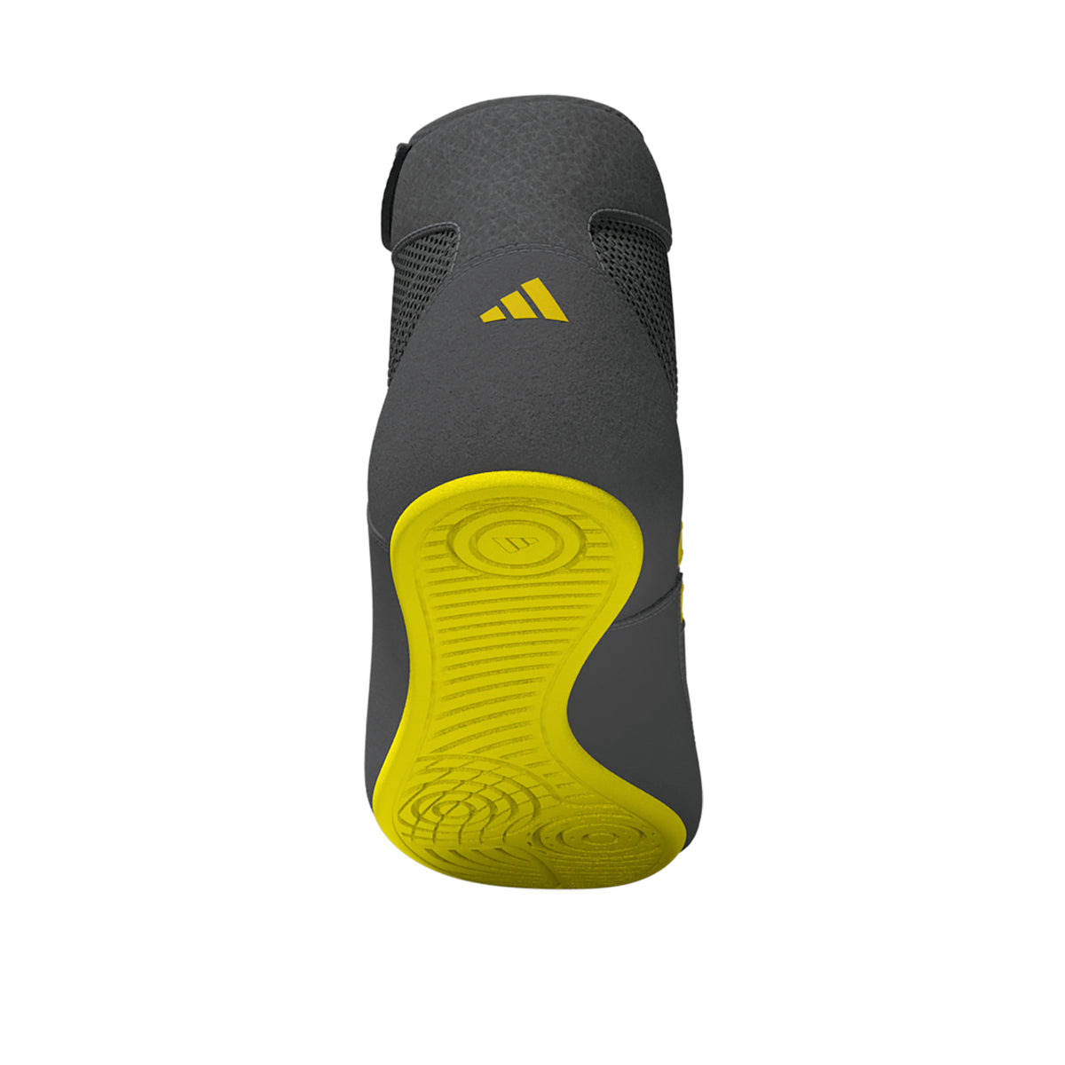 Adidas HVC 2 Youth Grey Yellow Wrestling Shoes