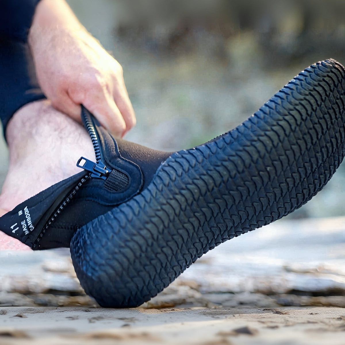 Tilos 3mm Titanium Zip Trufit Boot