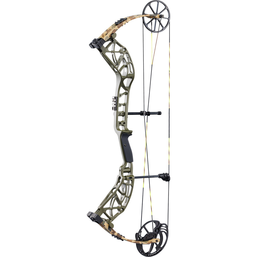 Bear The Hunting Public Adapt 2 Bow Only in Throwback Green 45-60 RH - Front View