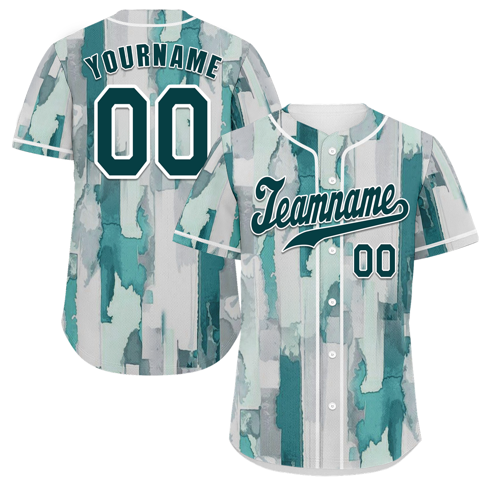 Custom Grey Graffiti Pattern Black Authentic Baseball Jersey