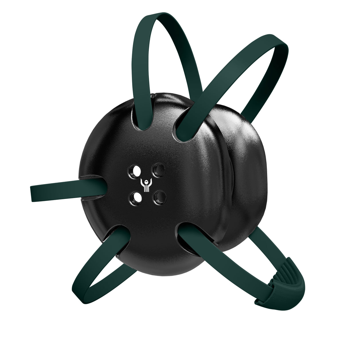 Classic Wrestling Headgear Dark Green Straps