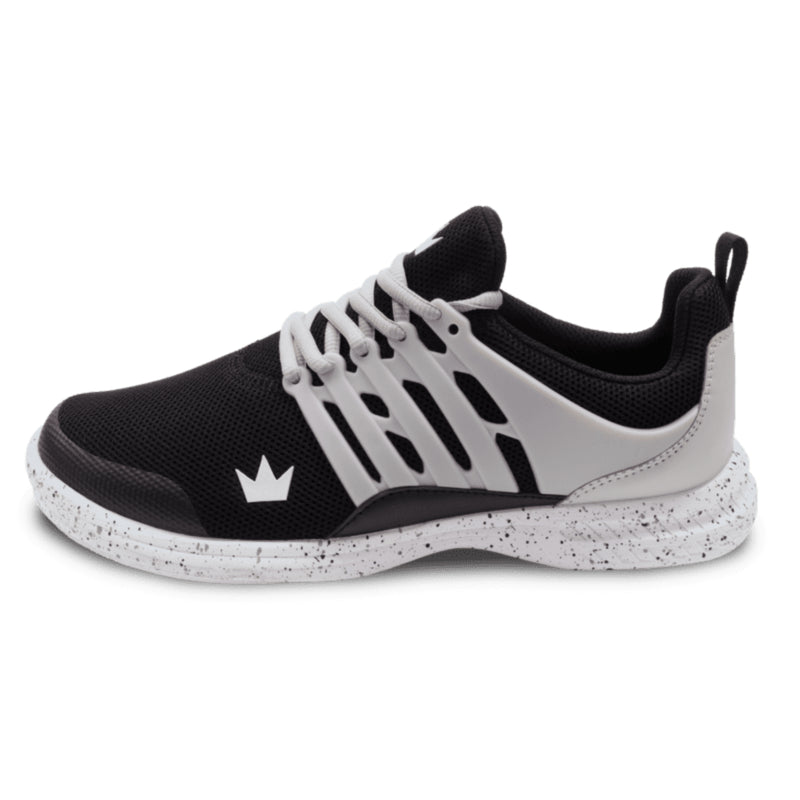 Brunswick Men’s Avalanche Black Grey Bowling Shoes