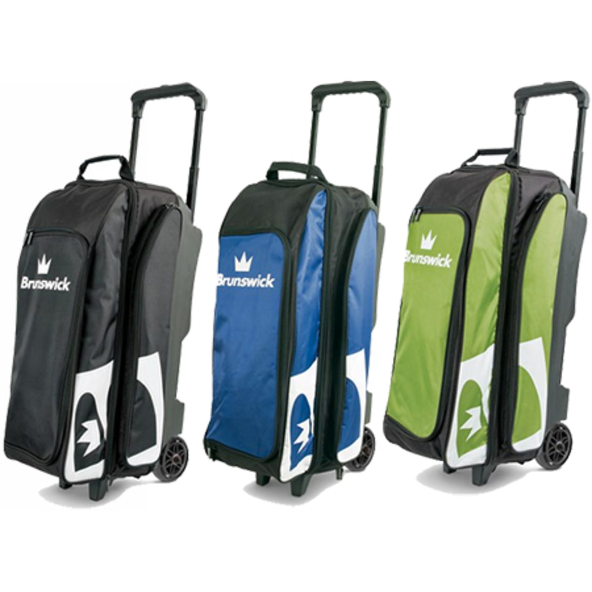 Brunswick Blitz 3 Ball Triple Roller Bowling Bag