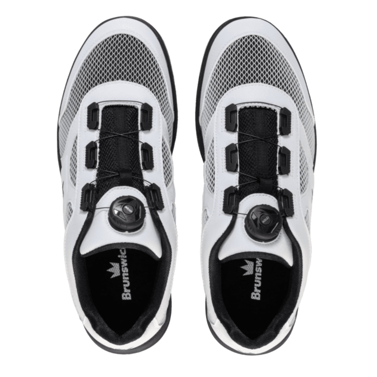 Brunswick Men’s Fury White Right Hand Bowling Shoes