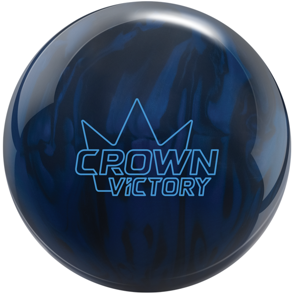 Brunswick Crown Victory Black and Blue Bowling Ball